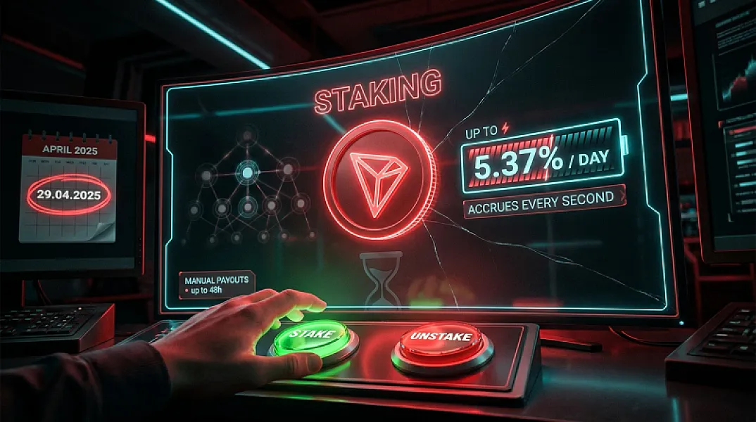 TronSwap (tronswap.in) — a review of “TRX staking” with returns of up to 5.37% per day: why the project looked dubious and how it ended