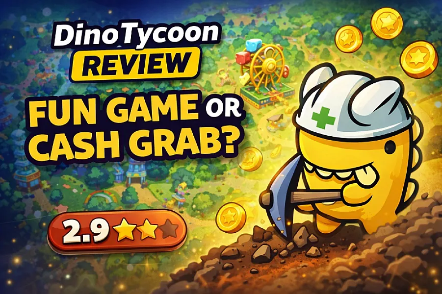 DinoTycoon Review: Dino Theme Park Game With Token Rewards — Fun Concept or Just Another Tap-to-Earn App?