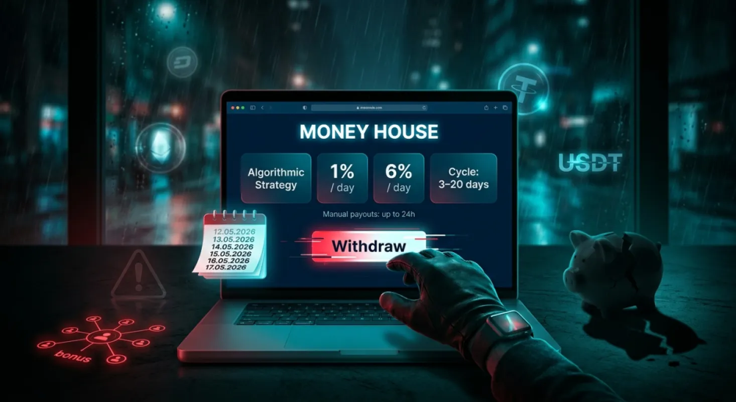 Money-Houses.com (MONEY HOUSE): a skeptical breakdown of the “algorithmic” promises and why the project quickly turned into a scam